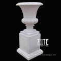 Factory Supply decorative natural stone marble flower pot